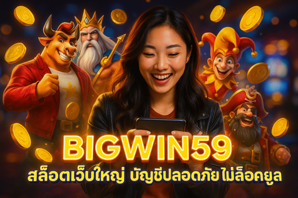 BIGWIN59 สล็อตเว็บใหญ่ บัญชีปลอดภัย ไม่ล็อคยูส