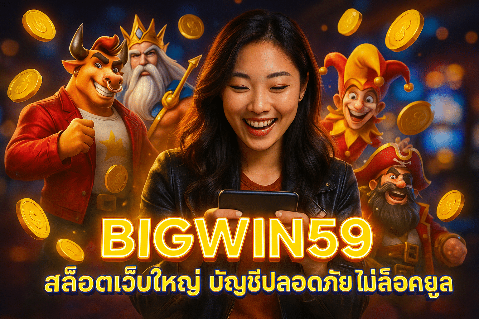 BIGWIN59 สล็อตเว็บใหญ่ บัญชีปลอดภัย ไม่ล็อคยูส