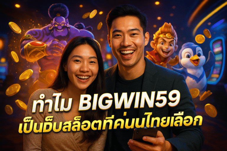 ทำไม BIGWIN59 เป็นเว็บสล็อตที่คนไทยเลือก