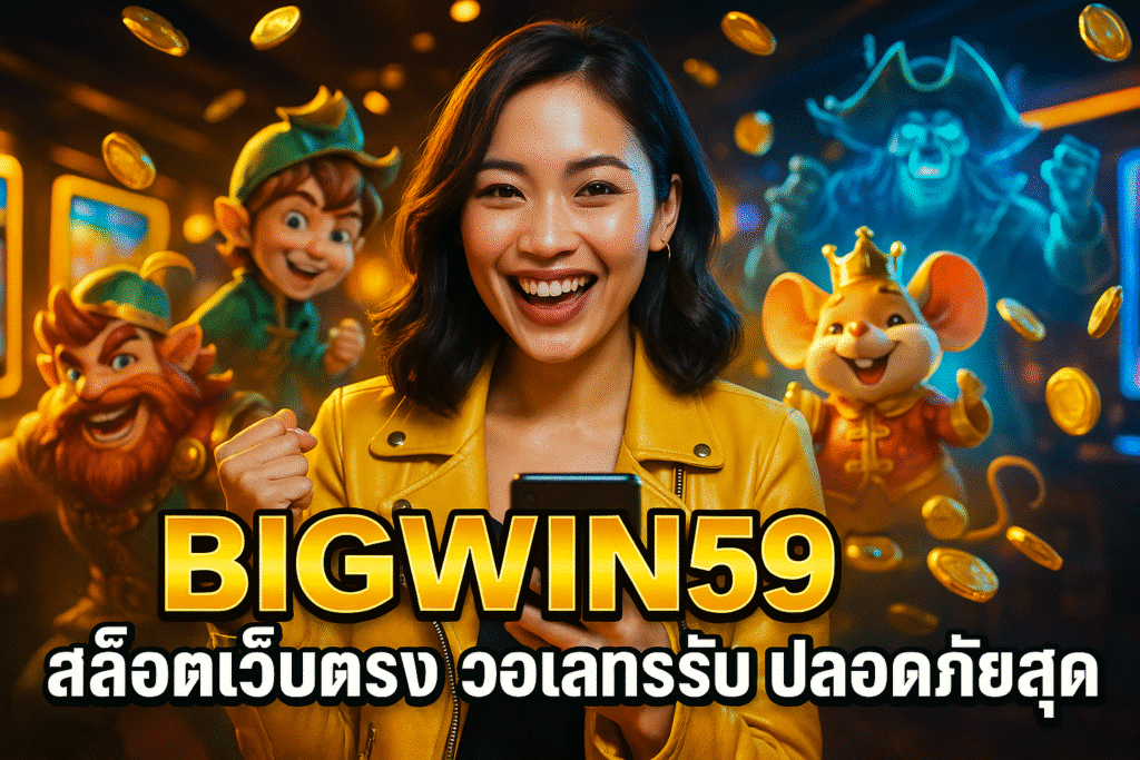 BIGWIN59 สล็อตเว็บตรง วอเลทรองรับ ปลอดภัยสุด