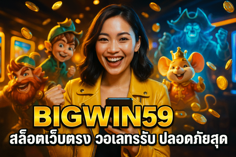 BIGWIN59 สล็อตเว็บตรง วอเลทรองรับ ปลอดภัยสุด