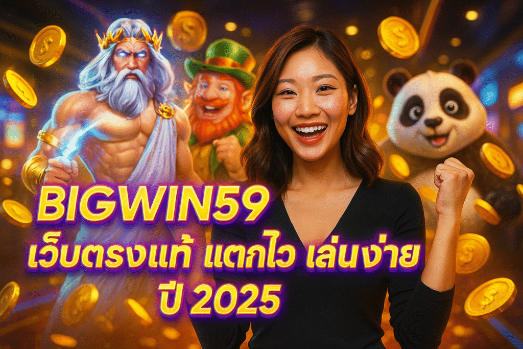 BIGWIN59 เว็บตรงแท้ แตกไว เล่นง่าย ปี 2025