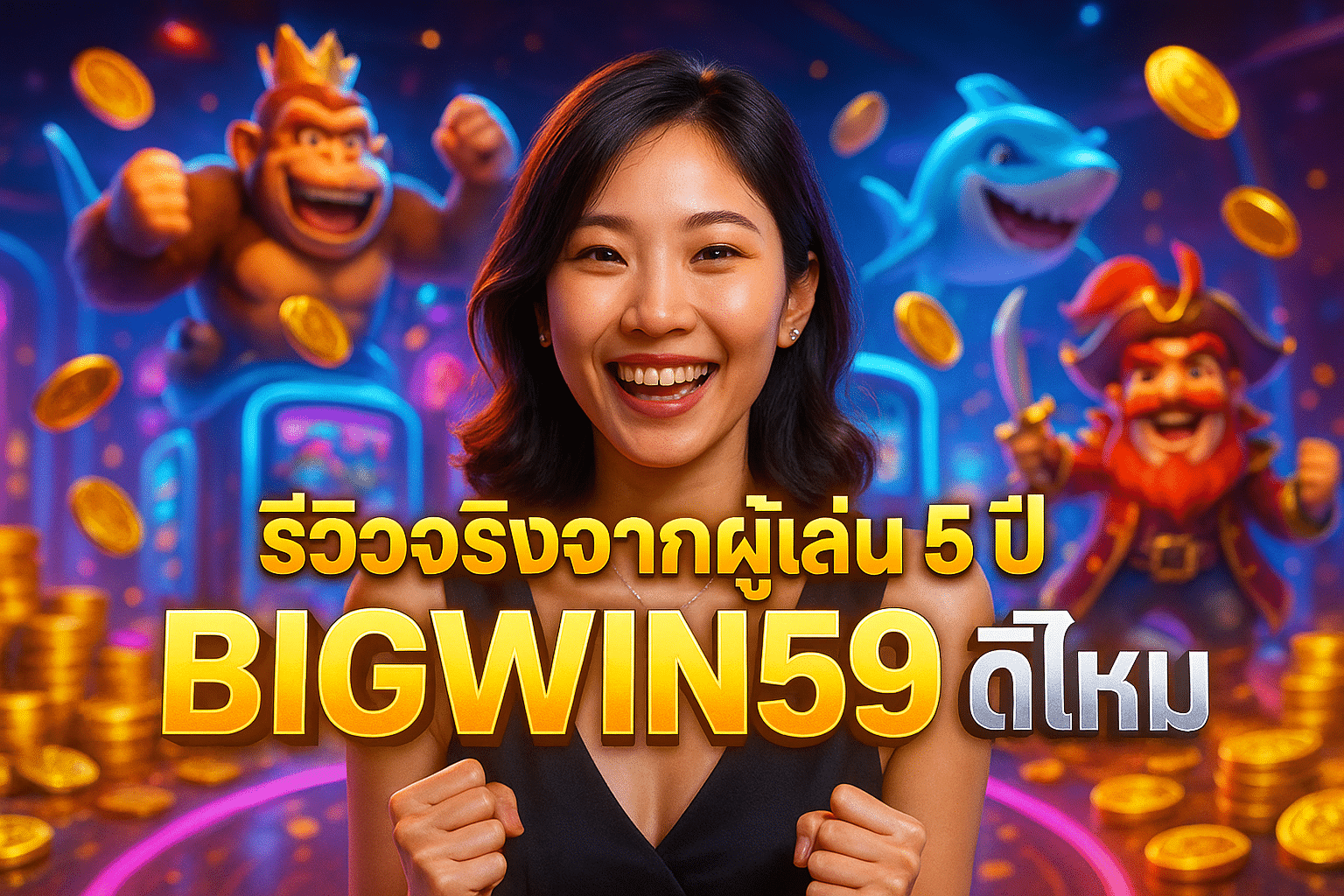 รีวิวจริงจากผู้เล่น 5 ปี BIGWIN59 ดีไหม