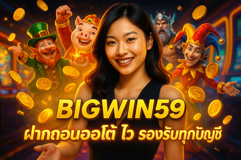 BIGWIN59 ฝากถอนออโต้ ไว รองรับทุกบัญชี